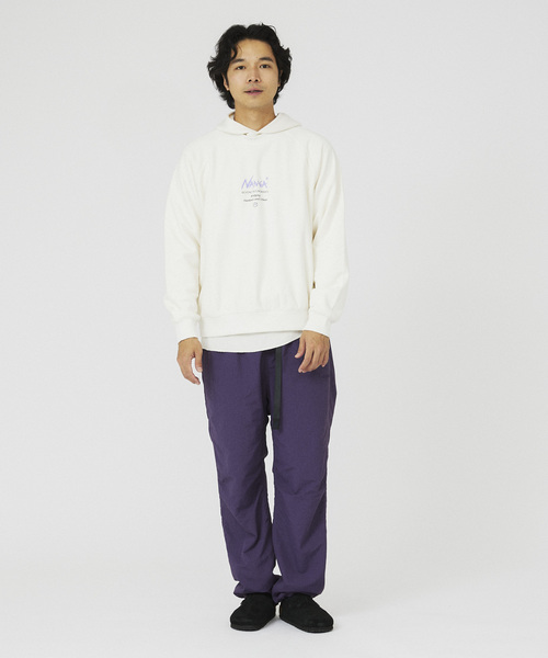 NANGA（ナンガ）の「NANGA / ナンガ 別注 プリントスウェット（スウェット・メンズ・ブラック/ホワイト/グレー・X-LARGE/LARGE/MEDIUM）」の6枚目の写真