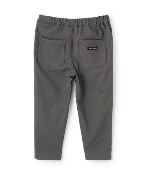 petit main（プティマイン）の「裏起毛のびのびストレッチパンツ（スウェットパンツ・キッズ・ブルーグリーン/キナリ/ネイビー/チャコール/ダークブラウン・80ｃｍ/90cm/100cm/110cm/120cm/130cm）」の9枚目の写真