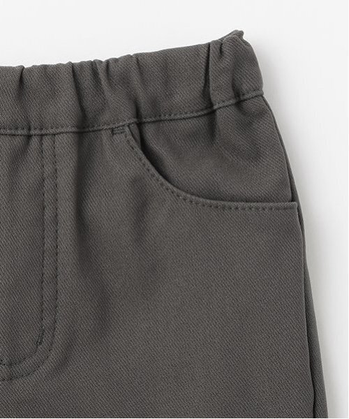 petit main（プティマイン）の「裏起毛のびのびストレッチパンツ（スウェットパンツ・キッズ・ブルーグリーン/キナリ/ネイビー/チャコール/ダークブラウン・80ｃｍ/90cm/100cm/110cm/120cm/130cm）」の12枚目の写真