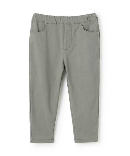 petit main（プティマイン）の「裏起毛のびのびストレッチパンツ（スウェットパンツ・キッズ・ブルーグリーン/キナリ/ネイビー/チャコール/ダークブラウン・80ｃｍ/90cm/100cm/110cm/120cm/130cm）」の5枚目の写真