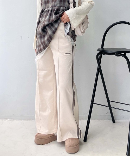 AS KNOW AS plus（アズノゥアズプラス）の「◇伸びイージースラックス（スラックス・レディース・ブラック系/ブラウン系/グレー系/アイボリー系/グレー系2/ブラック系2/サックスブルー系2/ブラウン系1/アイボリー系1/グレー系3/カーキ系3/アイボリー系3・FREE）」の18枚目の写真