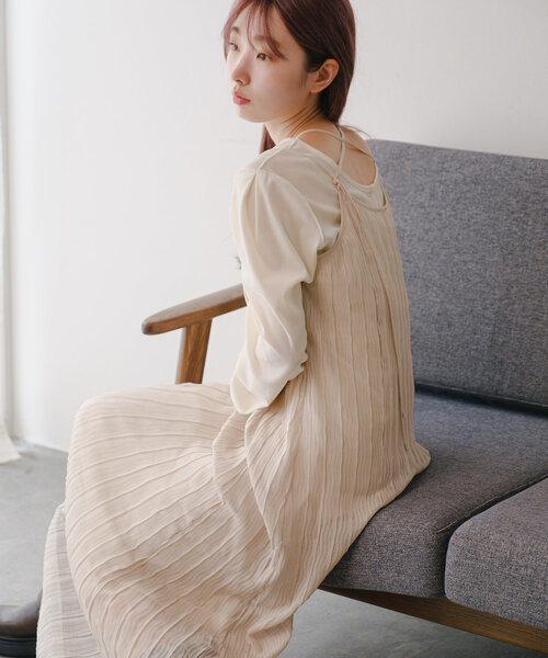 Kastane（カスタネ）の「【2サイズ展開/低身長サイズ】ウェーブシアー