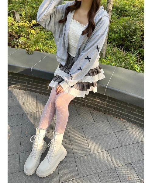 HARE｜ピグメントダブルポケットZIPパーカー | Rakuten Fashion