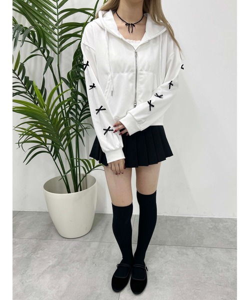 リーナベル用コスチューム　パーカー、リボン、スカート wear-922-1.jpg