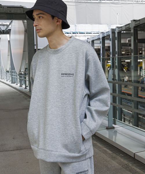 LAKOLE（ラコレ）の「AIRテックロゴプルオーバー＜PARK by LAKOLE＞ / 149349（スウェット・メンズ・オリーブ/ブラック/ライトグレー・MEDIUM/LARGE）」の2枚目の写真