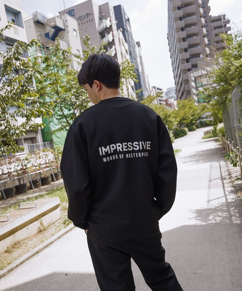 LAKOLE（ラコレ）の「AIRテックロゴプルオーバー＜PARK by LAKOLE＞ / 149349（スウェット・メンズ・オリーブ/ブラック/ライトグレー・MEDIUM/LARGE）」の5枚目の写真