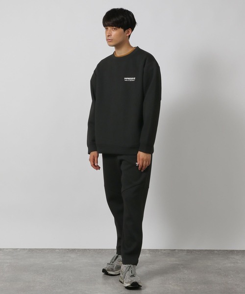 LAKOLE（ラコレ）の「AIRテックロゴプルオーバー＜PARK by LAKOLE＞ / 149349（スウェット・メンズ・オリーブ/ブラック/ライトグレー・MEDIUM/LARGE）」の12枚目の写真