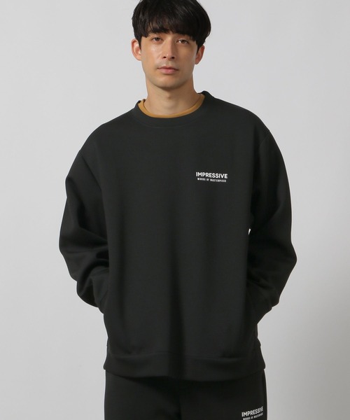 LAKOLE（ラコレ）の「AIRテックロゴプルオーバー＜PARK by LAKOLE＞ / 149349（スウェット・メンズ・オリーブ/ブラック/ライトグレー・MEDIUM/LARGE）」の13枚目の写真