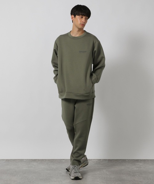 LAKOLE（ラコレ）の「AIRテックロゴプルオーバー＜PARK by LAKOLE＞ / 149349（スウェット・メンズ・オリーブ/ブラック/ライトグレー・MEDIUM/LARGE）」の18枚目の写真