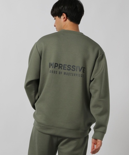 LAKOLE（ラコレ）の「AIRテックロゴプルオーバー＜PARK by LAKOLE＞ / 149349（スウェット・メンズ・オリーブ/ブラック/ライトグレー・MEDIUM/LARGE）」の20枚目の写真