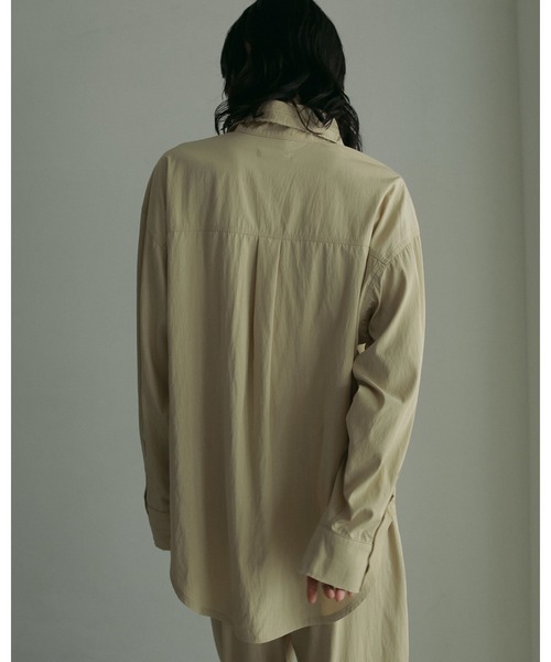 セール】Chambray Over Shirts（シャツ/ブラウス）｜anuke