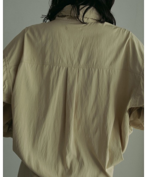 セール】Chambray Over Shirts（シャツ/ブラウス）｜anuke