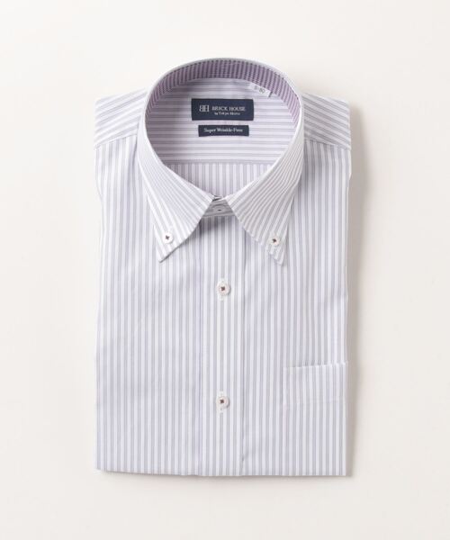 超形態安定ノーアイロン ボタンダウン 長袖ビジネスワイシャツ（ビジネスシャツ）｜TOKYO SHIRTS（トウキョウシャツ）