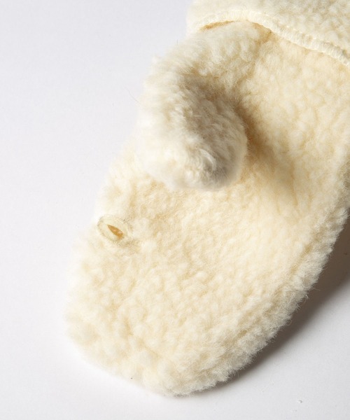 COLD BREAKER（コールドブレーカー）の「Coldbreaker Coldbreaker FREEZE MITTENS with SLITS コールドブレイカー フリーズ ミット 指抜き（手袋・レディース・ダークブラウン/ダークグレー/ナチュラル・MEDIUM/X-SMALL/SMALL）」の17枚目の写真