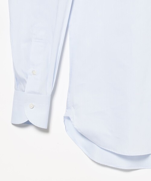BRILLA per il gusto（ブリッラペルイルグースト）の「コットンツイル ワイドカラーシャツ（シャツ/ブラウス・メンズ・サックスブルー・16.5/14.5/15 /15.5/15.75/16/17）」の5枚目の写真