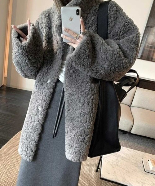 ブークレーﾉｰｶﾗｰｼﾞｬｹｯﾄｺｰﾄ（ノーカラージャケット）｜CADBURY（キャドバリー）