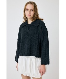 OPEN COLLAR ニット