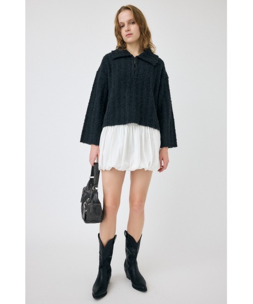 OPEN COLLAR ニット（ニット/セーター）｜MOUSSY（マウジー）