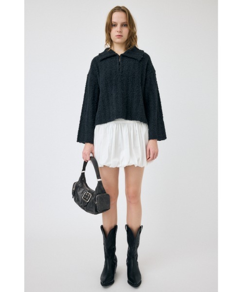 OPEN COLLAR ニット（ニット/セーター）｜MOUSSY（マウジー）