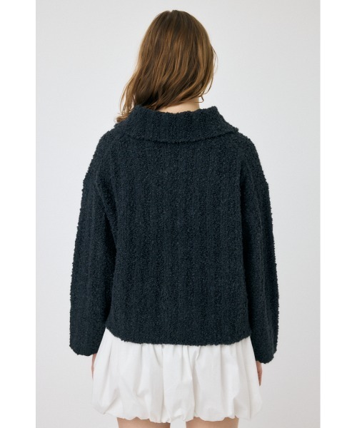 OPEN COLLAR ニット（ニット/セーター）｜MOUSSY（マウジー）