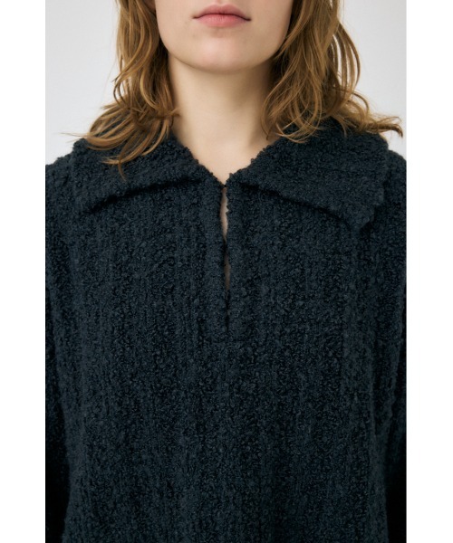 OPEN COLLAR ニット（ニット/セーター）｜MOUSSY（マウジー）