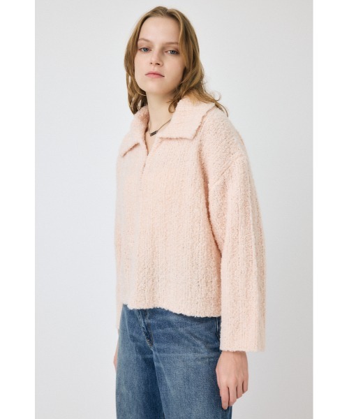 OPEN COLLAR ニット（ニット/セーター）｜MOUSSY（マウジー）
