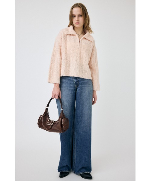 OPEN COLLAR ニット（ニット/セーター）｜MOUSSY（マウジー）