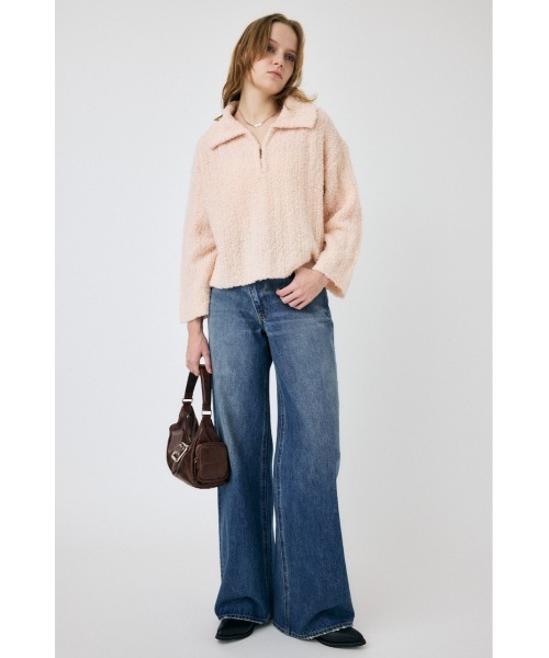 OPEN COLLAR ニット（ニット/セーター）｜MOUSSY（マウジー）