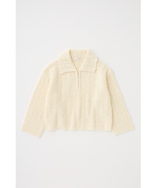 OPEN COLLAR ニット（ニット/セーター）｜MOUSSY（マウジー）