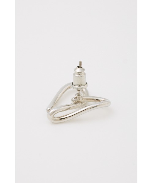 SLY（スライ）の「LINE HEART P/EARRING ライン ハート ピアス イヤリング（ピアス（両耳用）・レディース・シルバー/ゴールド・FREE）」の8枚目の写真