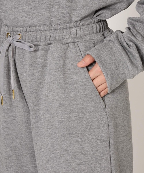 BARNYARDSTORM（バンヤードストーム）の「BARNYARDSTORM /  裏起毛ソフトパンツ（スウェットパンツ・レディース・ブラック/ブラウン/グレー・FREE）」の14枚目の写真