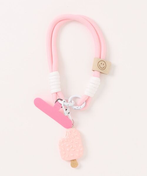 urge select】アイス にこちゃん ポップ スマホストラップ