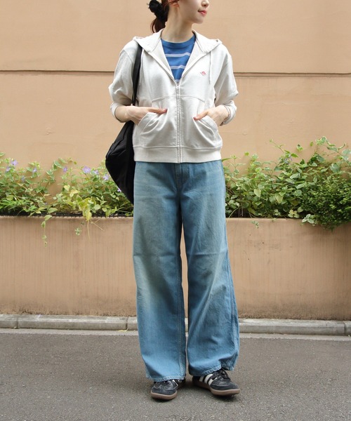 新品未使用　DANTON ダントン　コットンテリー　ジップフーディ　レディース DANTON/ダントン ジップフーディ ZIP HOODIE DT-C0411 CIN