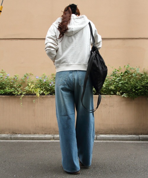 DANTON（ダントン）の「DANTON/ダントン　ジップフーディ　 ZIP HOODIE　DT-C0411 CIN　（ウィメンズ）（パーカー・レディース・チャコールグレー/トップグレー/ナチュラル/ダークブルー・38）」の20枚目の写真