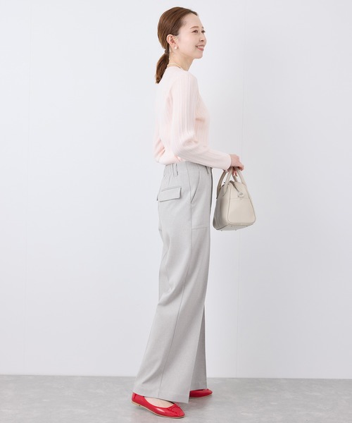 ROPE' PICNIC(ロペピクニック)の「【3サイズ展開】ベイカーパンツ/防シワ・マシンウォッシャブル(その他パンツ・レディース・ネイビー/ピンク/グレー/ホワイト系その他6・36/38/40)」の22枚目の写真