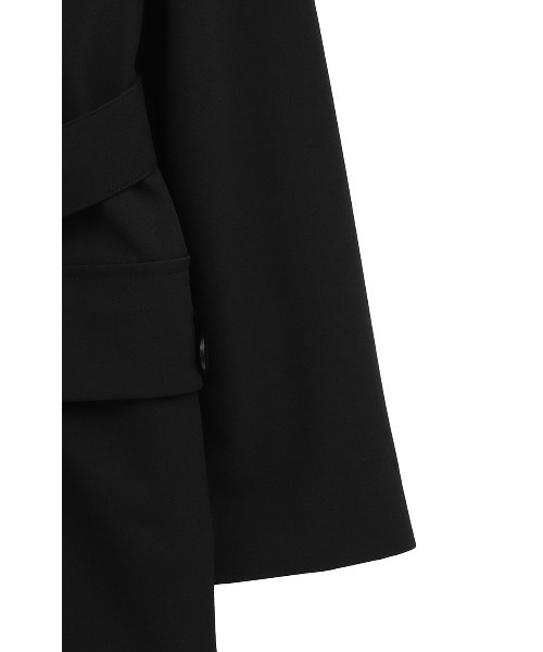 CLANE(クラネ)の「CLANE/クラネ/MILITARY SHORT ALL IN ONE(つなぎ/オールインワン・レディース・ブラック/アイボリー・1)」の19枚目の写真