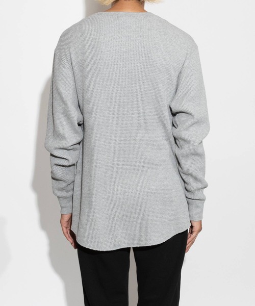 RUDIE'S(ルーディーズ)の「F.D.S. -WAFFLE LS TEE(Tシャツ/カットソー・メンズ・グレー/ブラック・L/XL/M)」の14枚目の写真