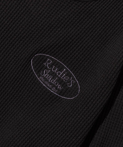 RUDIE'S(ルーディーズ)の「F.D.S. -WAFFLE LS TEE(Tシャツ/カットソー・メンズ・グレー/ブラック・L/XL/M)」の6枚目の写真