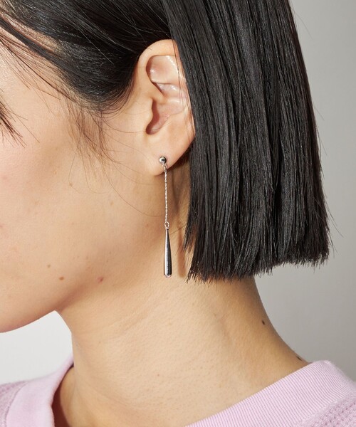 【関税送料込】ドロップピアス☆☆ セール】ステンレスドロップピアス（ピアス（両耳用））｜SMELLY