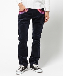 ALDIES | CD Decoration Skinny ストレッチコーデュロイ 刺繍入り スキニー(その他パンツ)