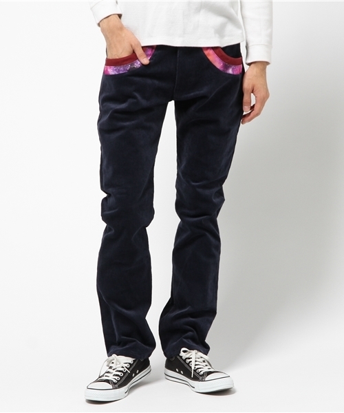 ALDIES（アールディーズ）の「CD Decoration Skinny ストレッチコーデュロイ 刺繍入り スキニー（その他パンツ・メンズ・その他/ネイビー/ブラウン/グレー・SMALL/LARGE/MEDIUM）」の4枚目の写真