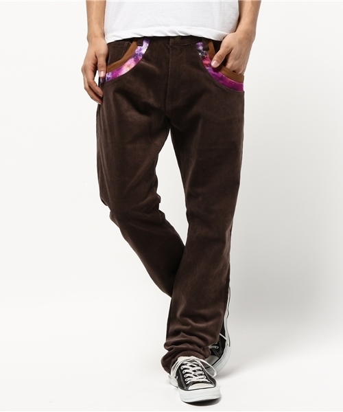 ALDIES（アールディーズ）の「CD Decoration Skinny ストレッチコーデュロイ 刺繍入り スキニー（その他パンツ・メンズ・その他/ネイビー/ブラウン/グレー・SMALL/LARGE/MEDIUM）」の3枚目の写真