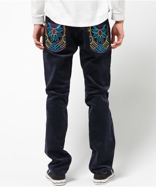 ALDIES（アールディーズ）の「CD Decoration Skinny ストレッチコーデュロイ 刺繍入り スキニー（その他パンツ・メンズ・その他/ネイビー/ブラウン/グレー・SMALL/LARGE/MEDIUM）」の6枚目の写真