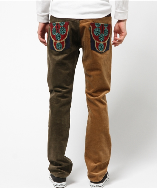 ALDIES（アールディーズ）の「CD Decoration Skinny ストレッチコーデュロイ 刺繍入り スキニー（その他パンツ・メンズ・その他/ネイビー/ブラウン/グレー・SMALL/LARGE/MEDIUM）」の8枚目の写真