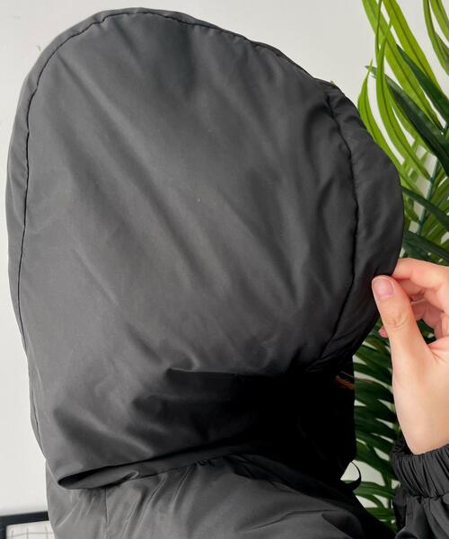 WEGO（ウィゴー）の「WEGO/リボンフードブルゾン（ブルゾン・レディース・ホワイト/ブラック・FREE）」の21枚目の写真