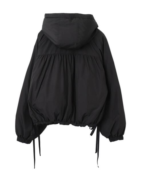 WEGO（ウィゴー）の「WEGO/リボンフードブルゾン（ブルゾン・レディース・ホワイト/ブラック・FREE）」の7枚目の写真