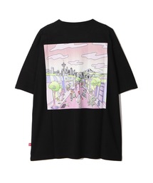 Tシャツ・カットソー PREMIATA LOGO T-SHIRT T-Shirt Premiata in cotone con logo PA1017-2501.BLK su The
