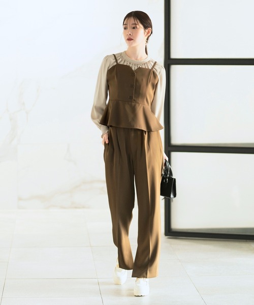 ヘムヘム② 2025新作》【洗える/セットアップ対応/セレモニー】2WAYペプラム