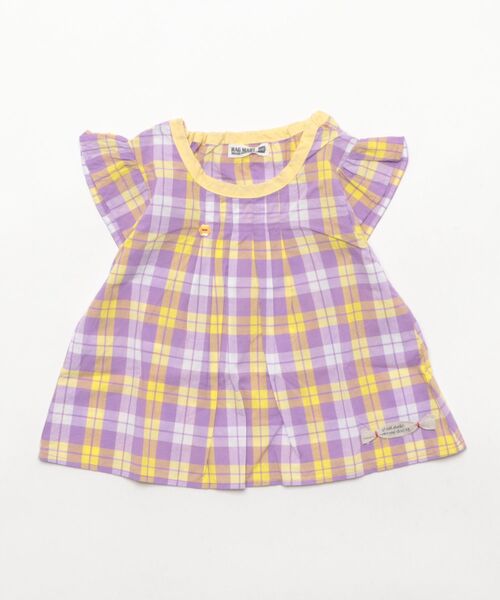 RAGMART（ラグマート）の「フレンチスリーブブラウス（シャツ/ブラウス・キッズ・ピンク/ネイビー/パープル・100cm/110cm/120cm/130cm）」の14枚目の写真