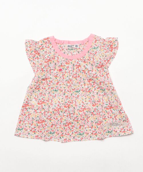 RAGMART（ラグマート）の「フレンチスリーブブラウス（シャツ/ブラウス・キッズ・ピンク/ネイビー/パープル・100cm/110cm/120cm/130cm）」の15枚目の写真